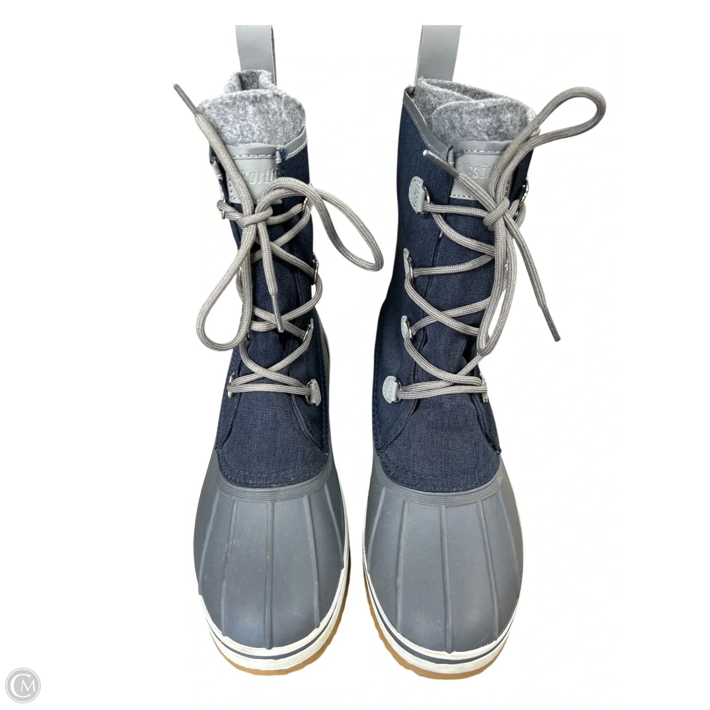 Boots Snow By Cme In Navy, Size: 9