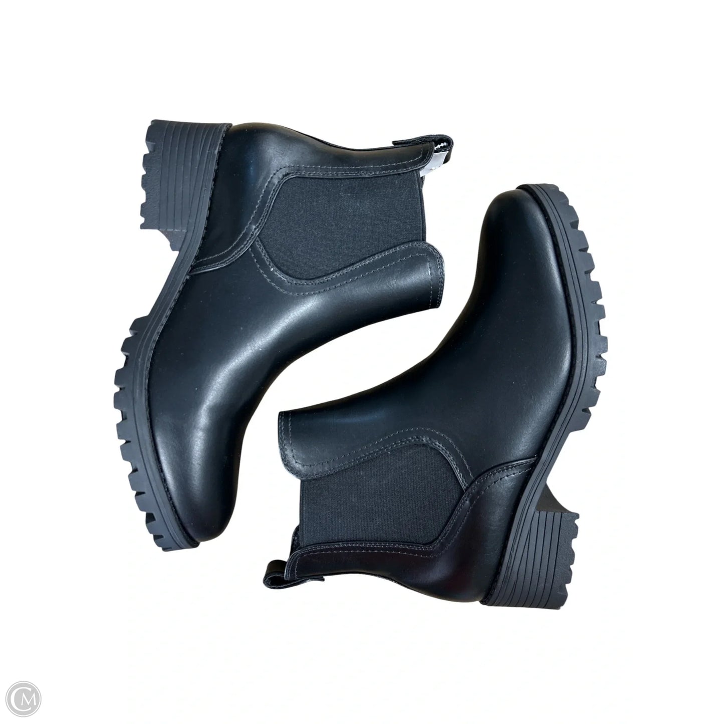 Boots Ankle Flats By Sugar In Black, Size: 9
