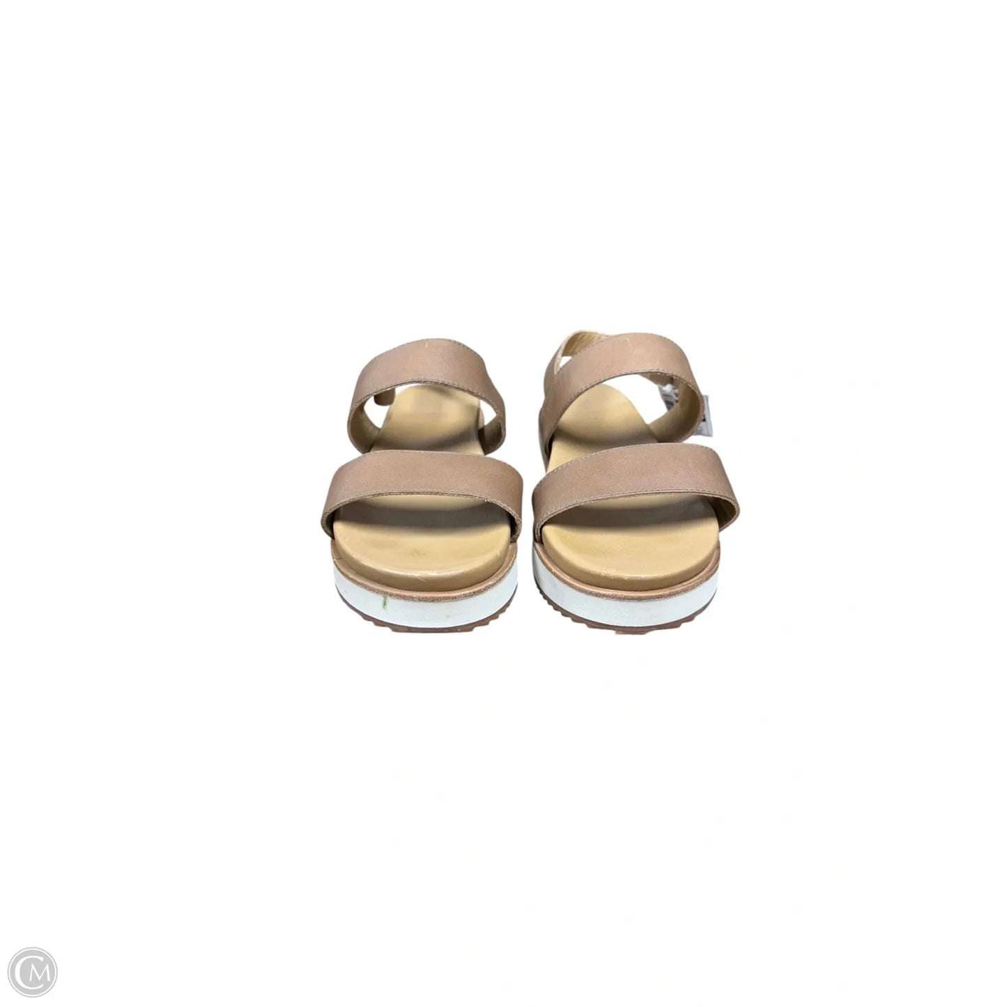 Sandals Flats By Cmc In Brown, Size: 8.5