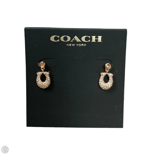 Earrings Designer By Coach