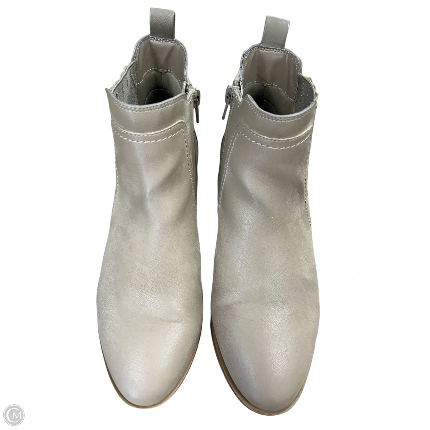 Boots Ankle Flats By Mia In Beige, Size: 7