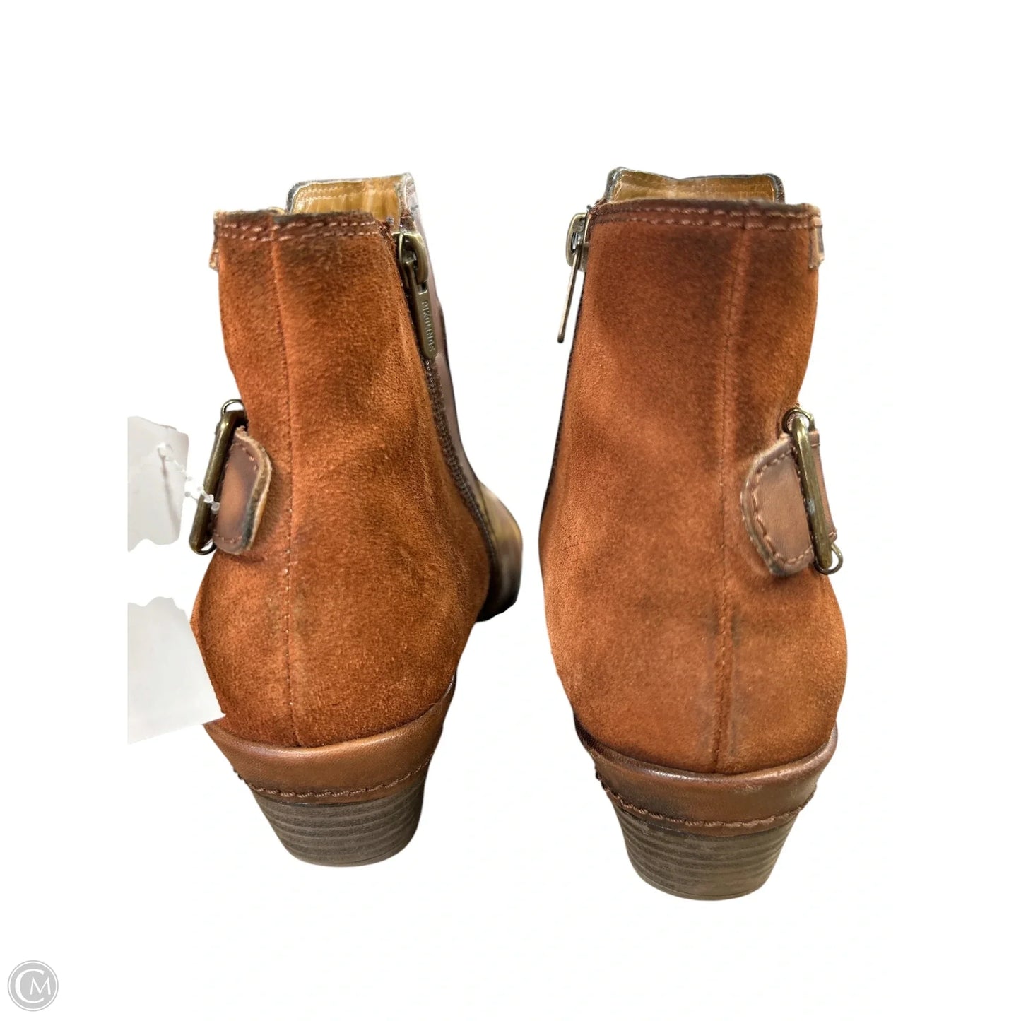 Boots Ankle Heels By Pikolinos In Brown, Size: 7.5