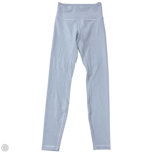 Athletic Leggings By Lululemon In Blue, Size: 6