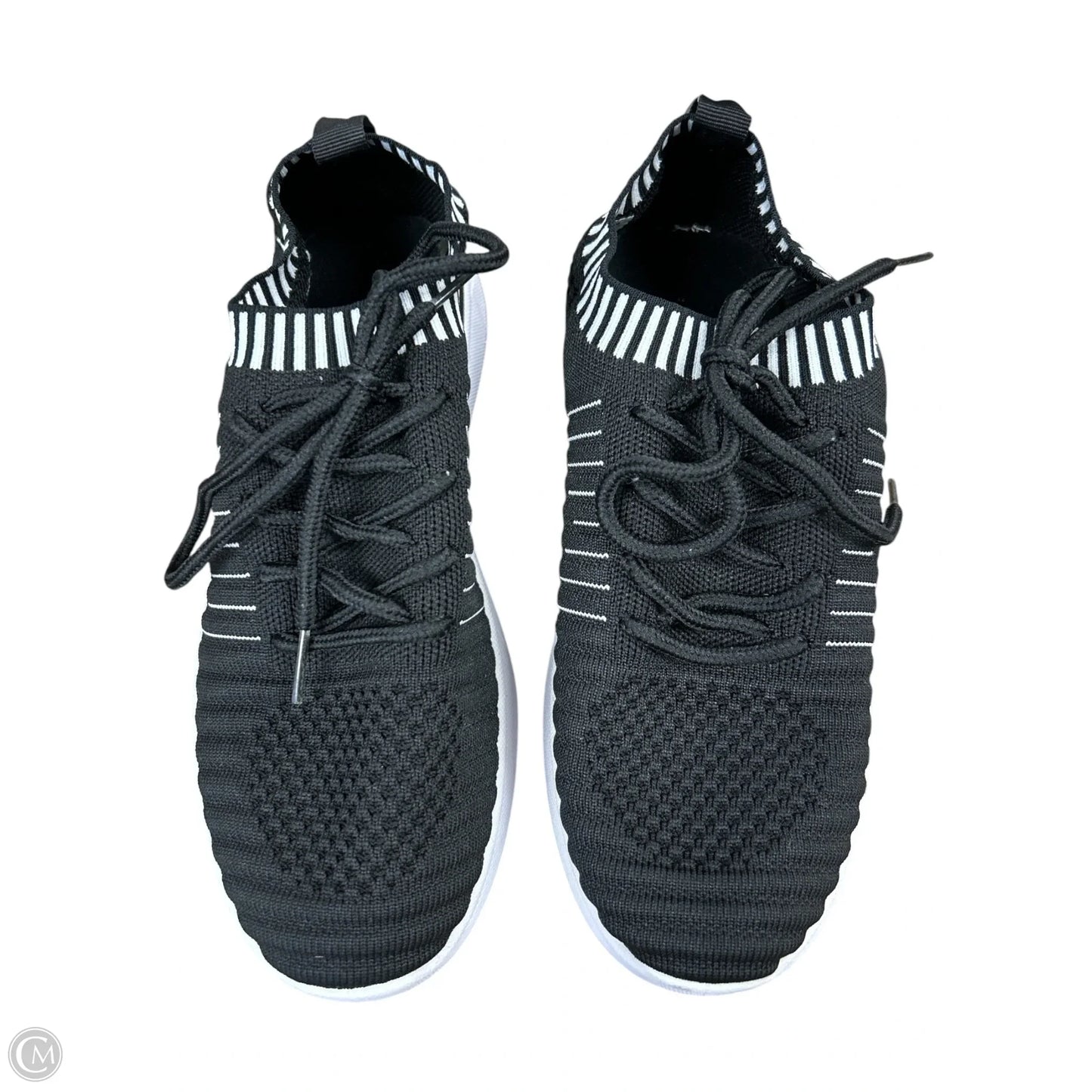 Shoes Athletic By Danskin In Black & White, Size: 6.5