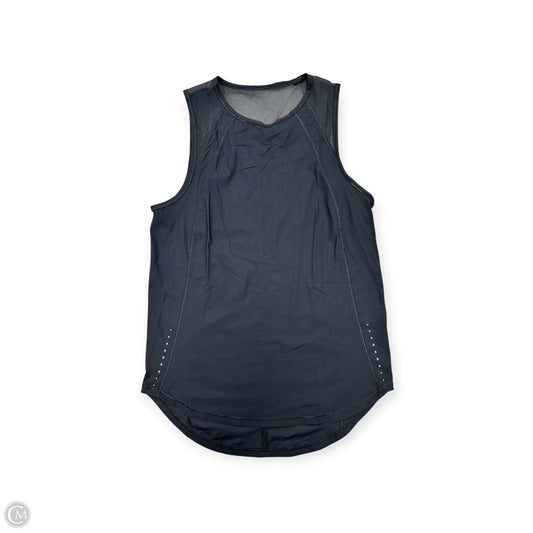 Athletic Tank Top By Lululemon In Black, Size: 6
