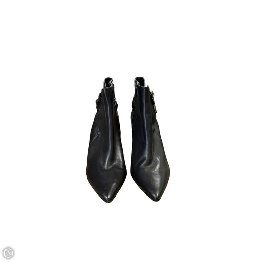 Boots Ankle Heels By Naturalizer In Black, Size: 10