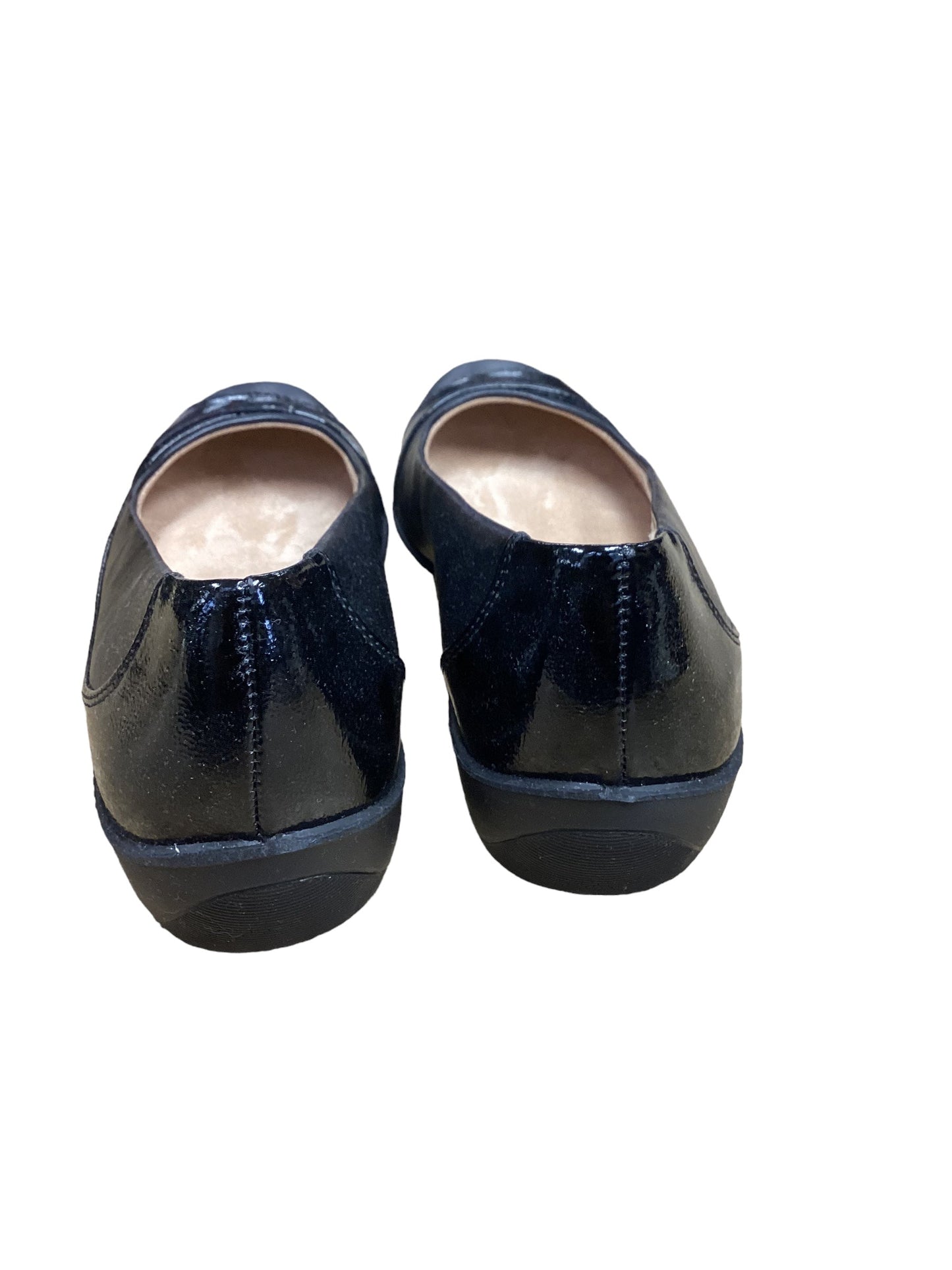 Black Shoes Flats Life Stride, Size 7.5