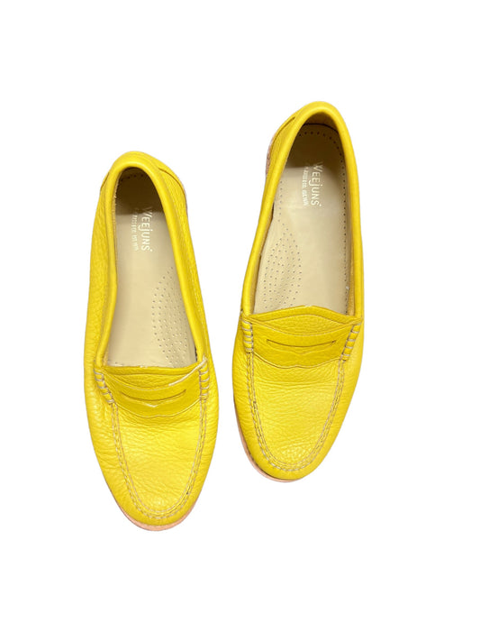 Yellow Shoes Flats Cma, Size 9
