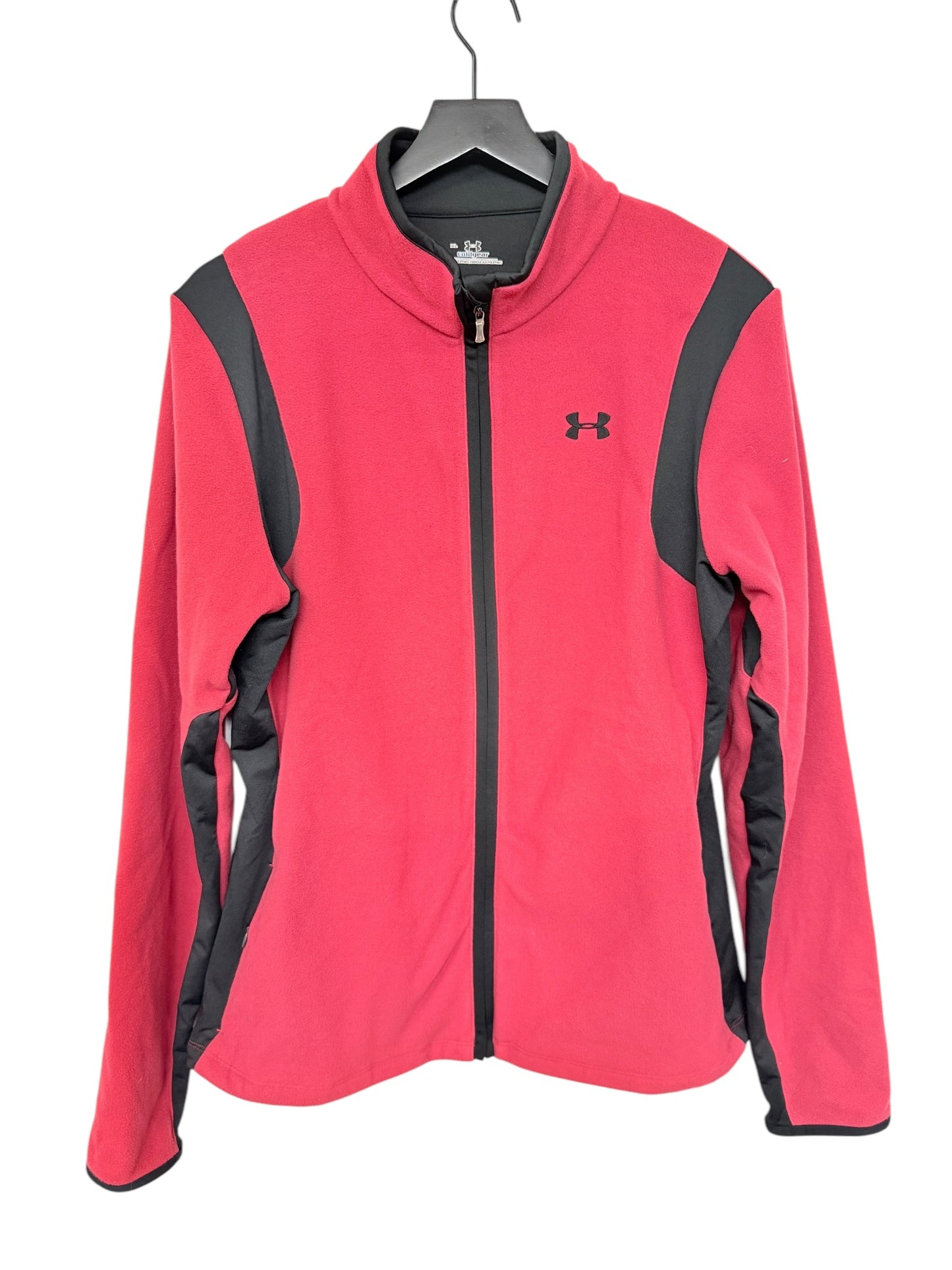 Athletic Jacket By Under Armour In Red, Size: Xl