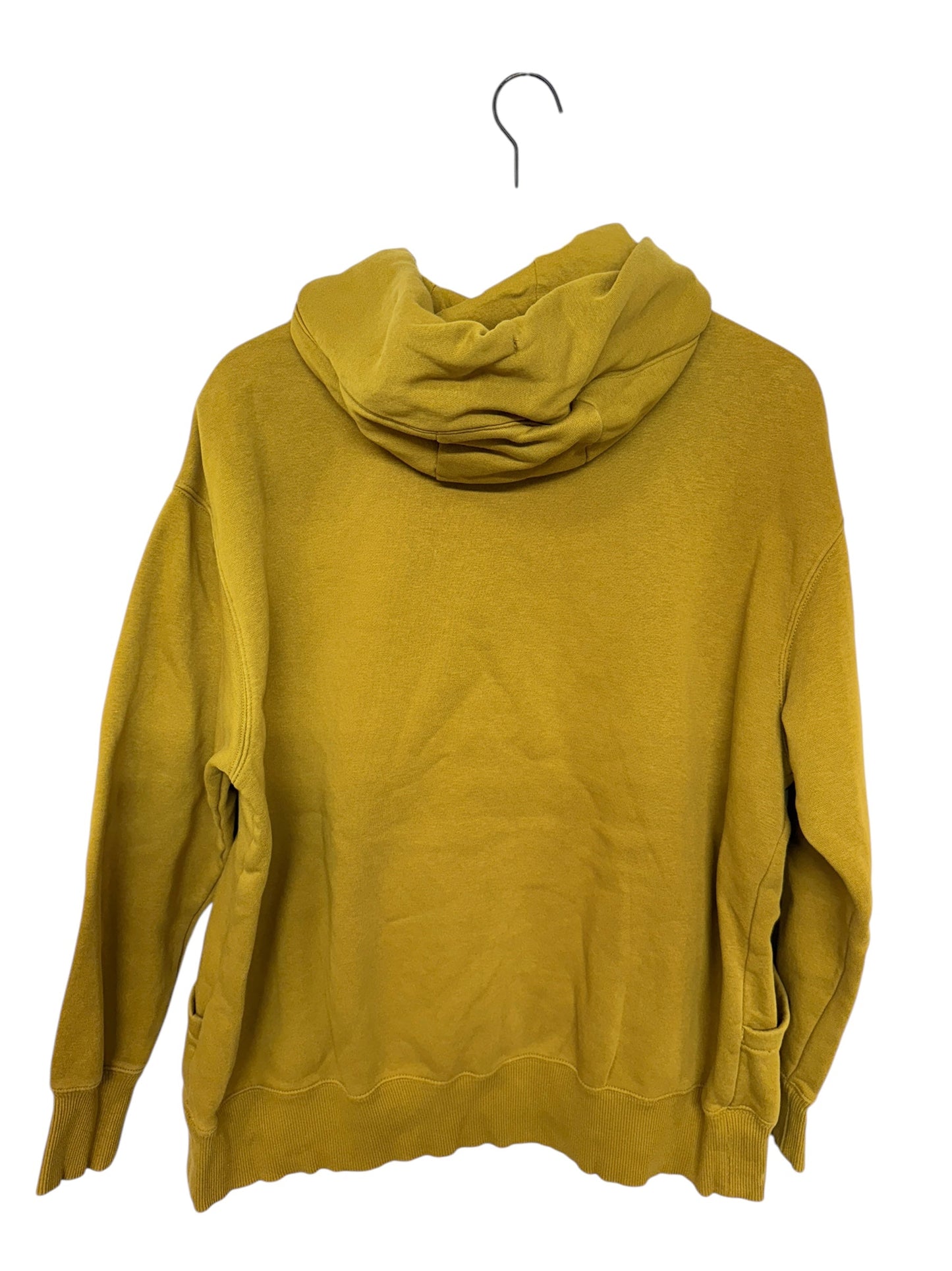 Athletic Sweatshirt Hoodie By Nike Apparel In Chartreuse, Size: M