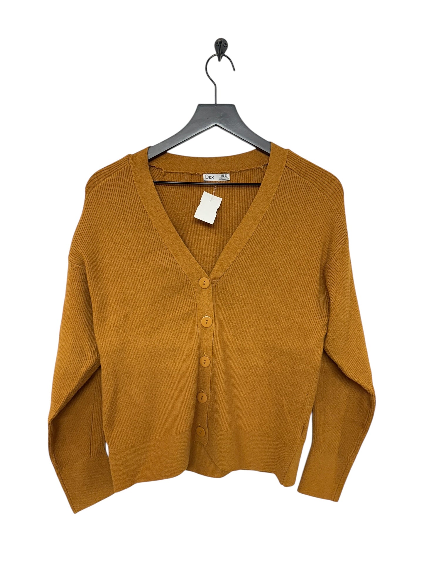 Sweater By Dex In Yellow, Size: Xs