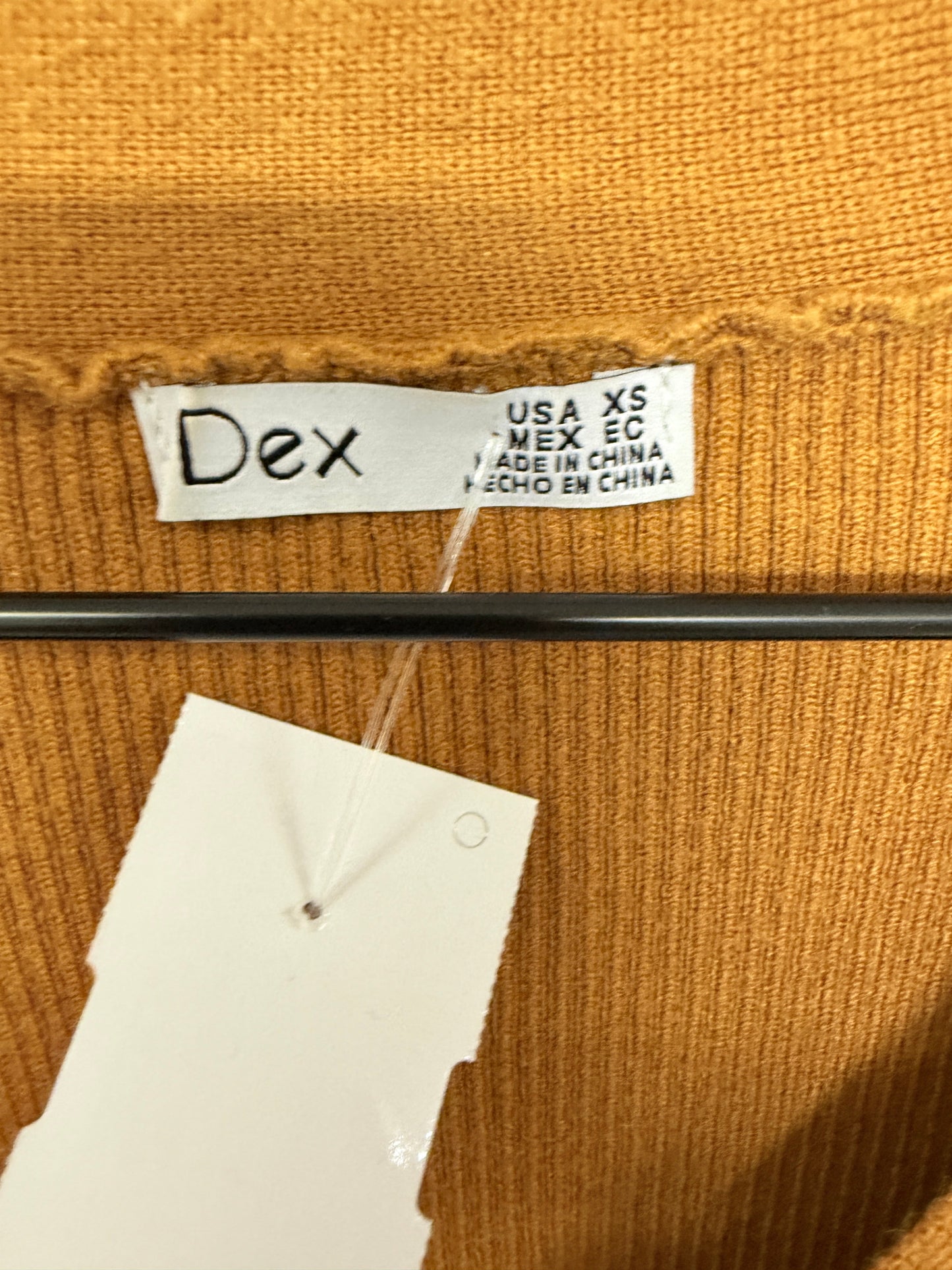 Sweater By Dex In Yellow, Size: Xs