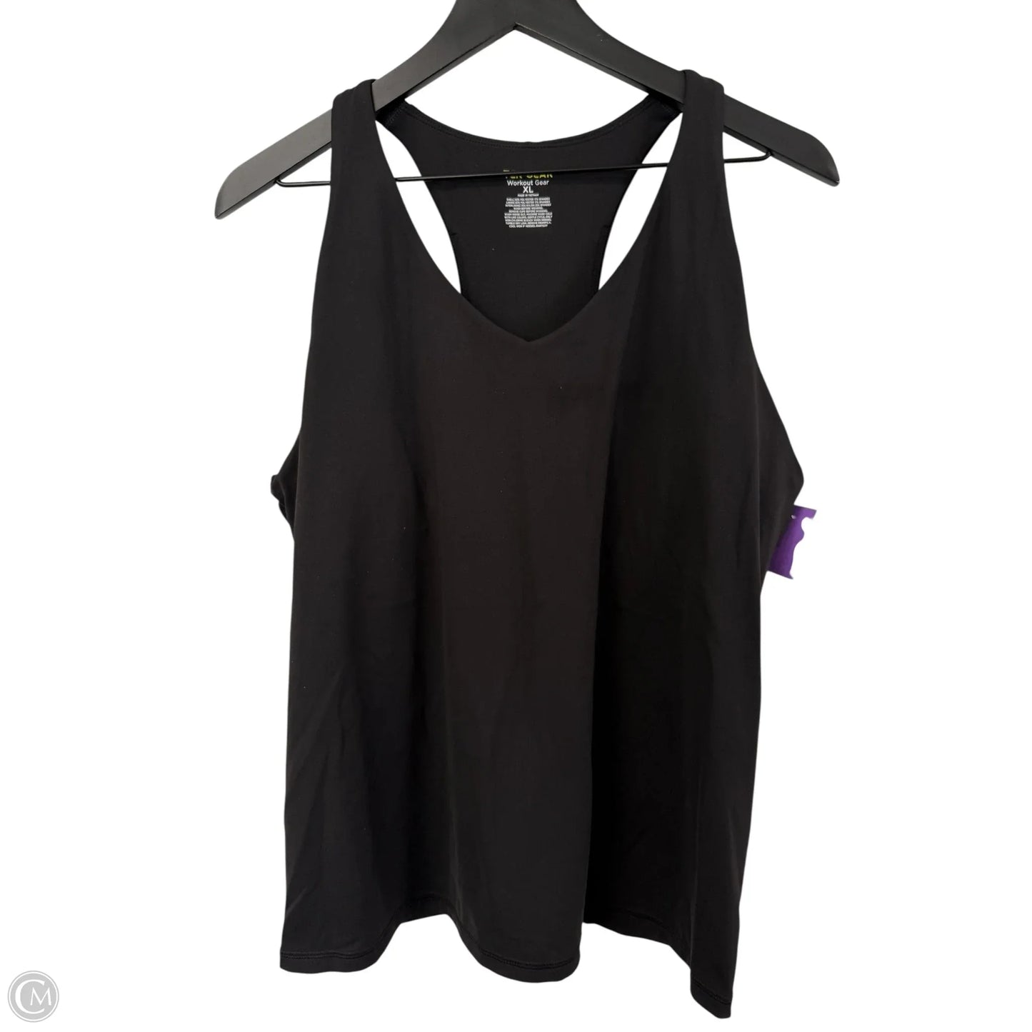 Athletic Tank Top By Tek Gear In Black, Size: Xl