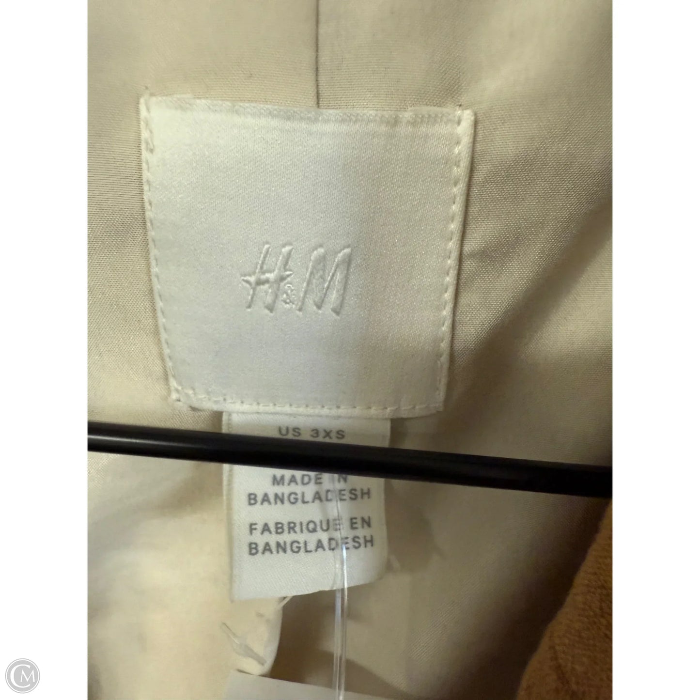 Blazer By H&m In Tan, Size: Xs