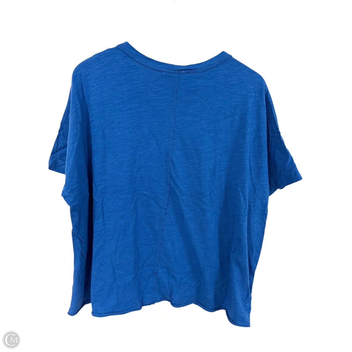 Top Short Sleeve By Andree By Unit In Blue, Size: Xl