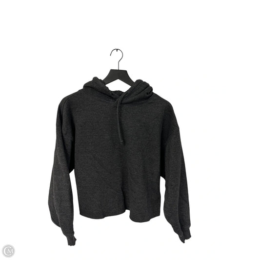 Sweatshirt Hoodie By Zenana Outfitters In Black, Size: M