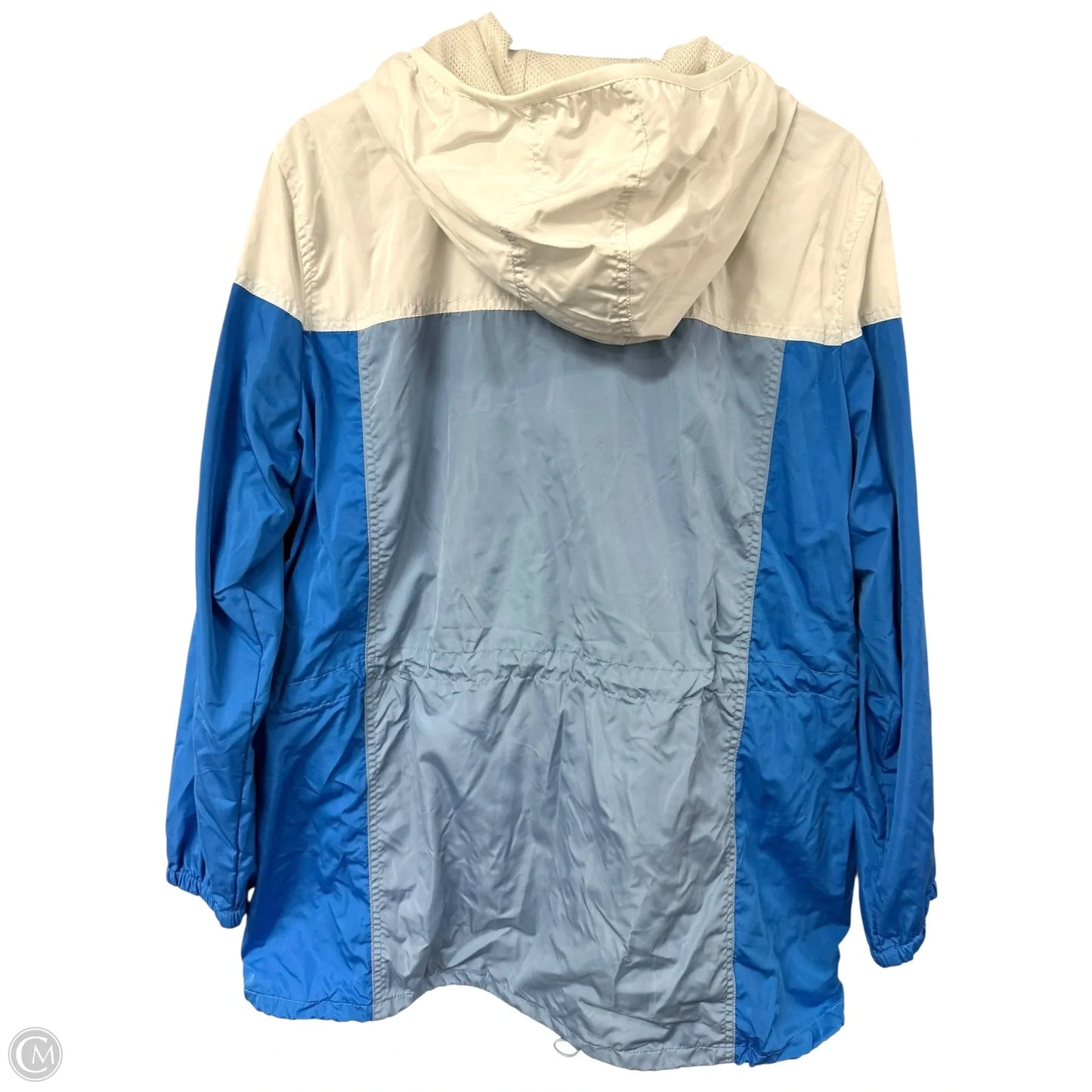 Jacket Windbreaker By Old Navy In Blue, Size: Xl