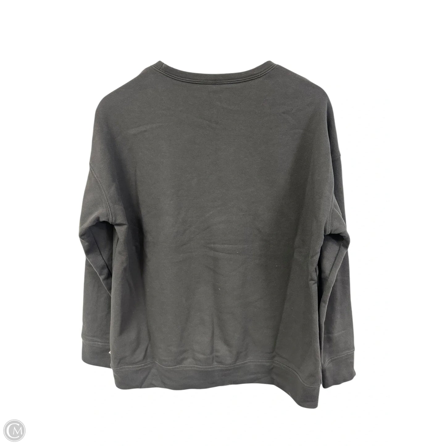 Sweatshirt Crewneck By Clothes Mentor In Grey, Size: Xl