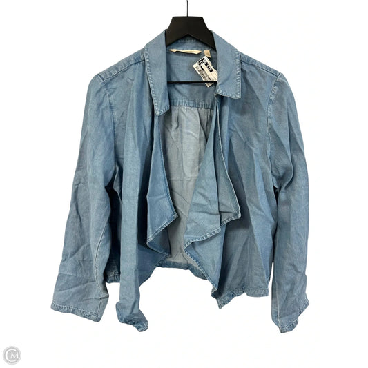 Top Long Sleeve By Soft Surroundings In Blue, Size: L