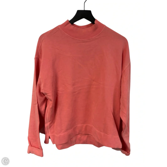 Sweatshirt Collar By Old Navy In Coral, Size: M