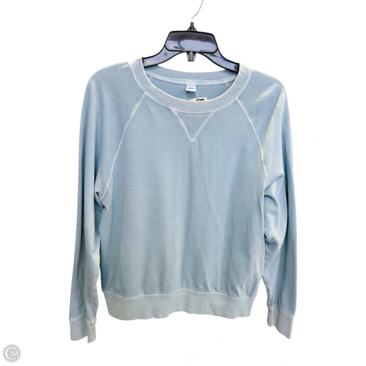 Sweatshirt Crewneck By Old Navy In Blue, Size: M
