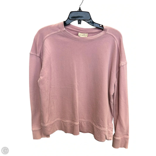 Sweatshirt Crewneck By Universal Thread In Pink, Size: M