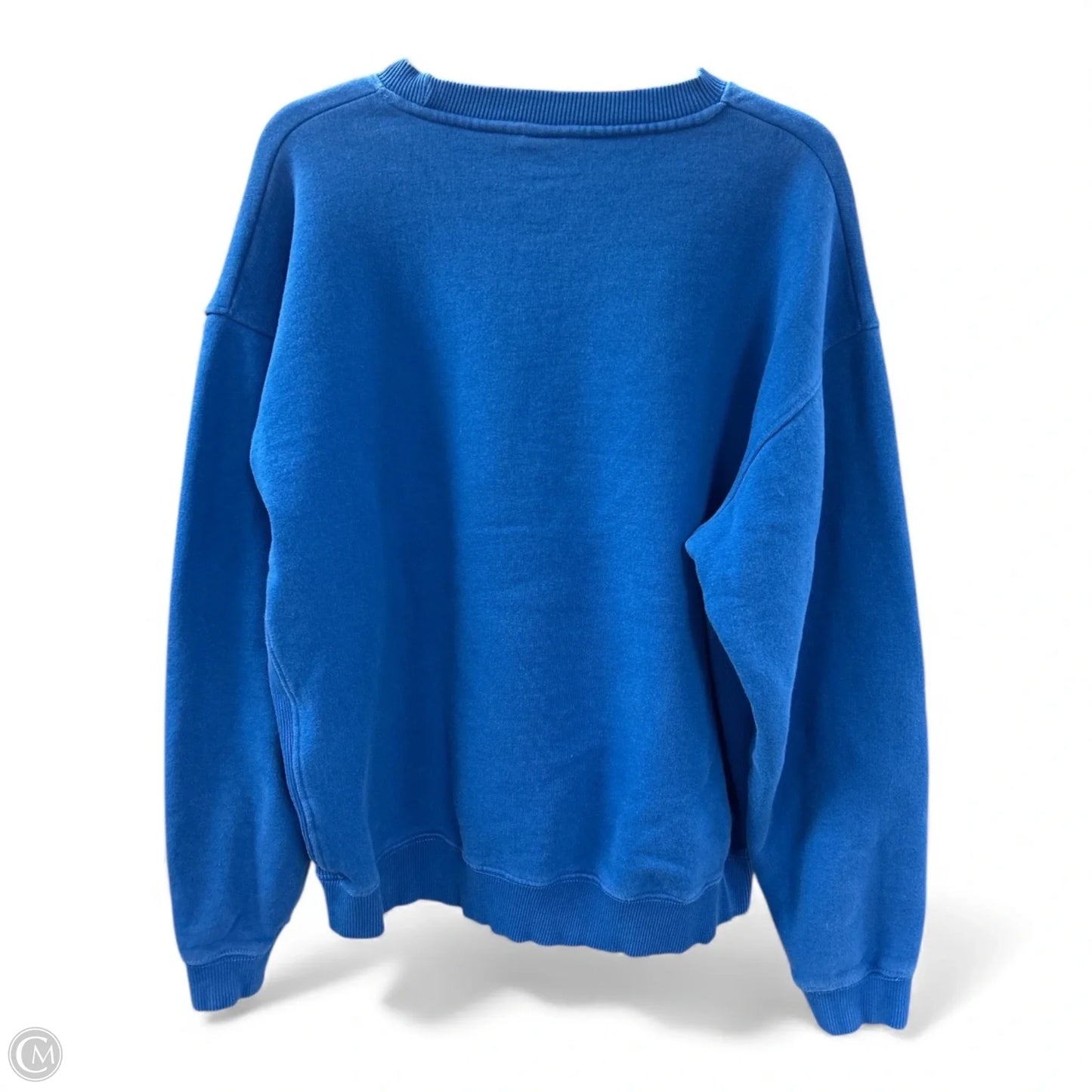 Sweatshirt Crewneck By Zara In Blue, Size: Xl