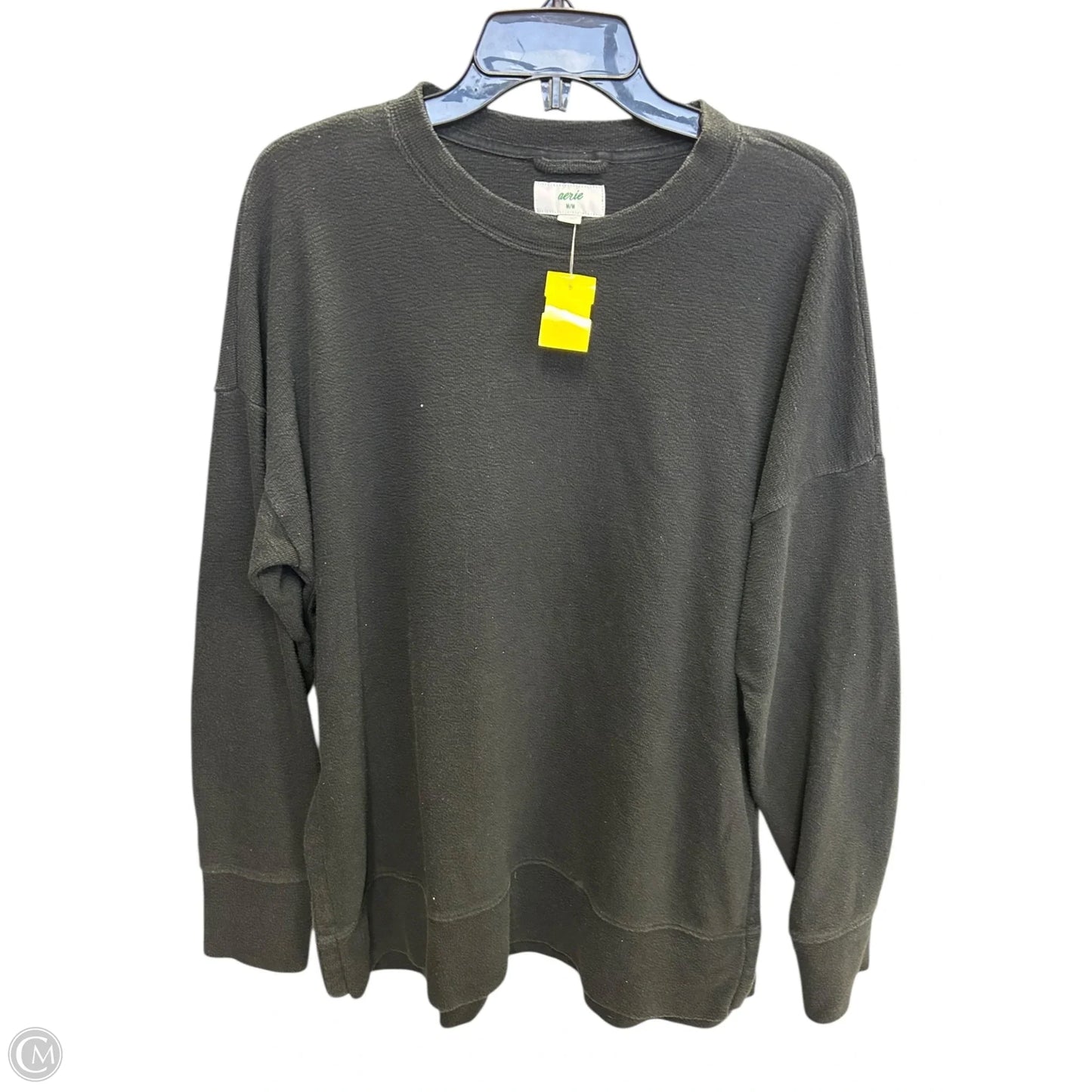 Sweatshirt Crewneck By Aerie In Black, Size: M