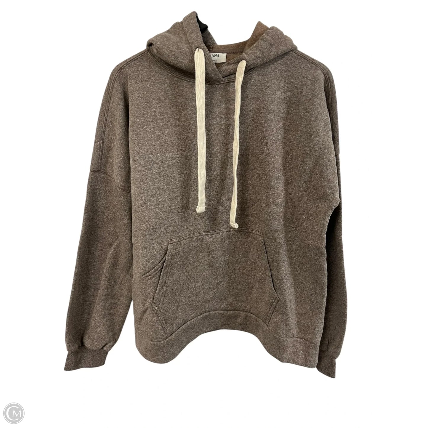 Sweatshirt Hoodie By Zenana In Brown, Size: Xl
