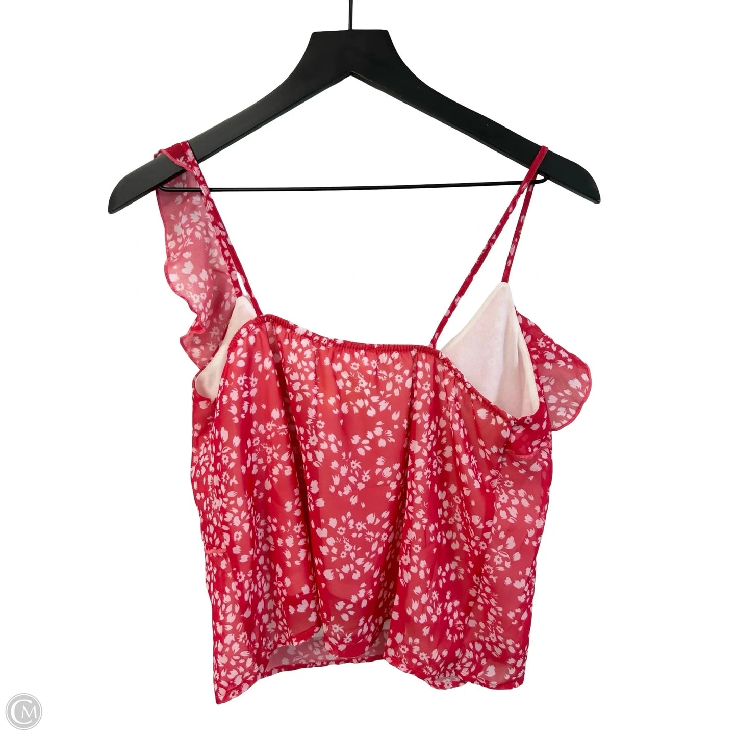 Top Sleeveless By Fantastic Fawn In Red, Size: S
