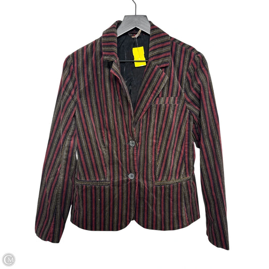 Blazer By Free People In Purple & Red, Size: Xs