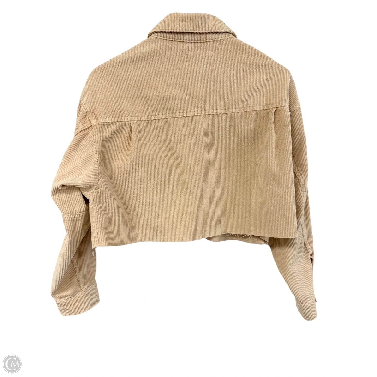 Jacket Shirt By Bdg In Yellow, Size: Xs