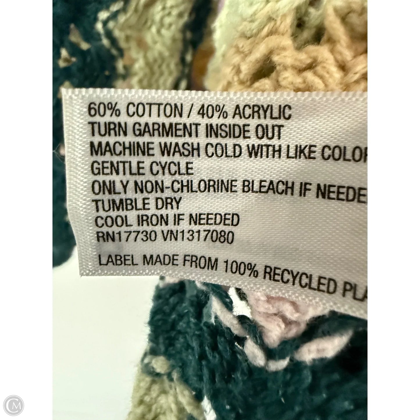 Top Sleeveless By Universal Thread In Multi-colored, Size: L