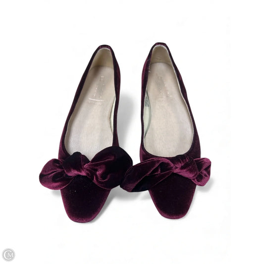 Shoes Flats By Lc Lauren Conrad In Red, Size: 8.5