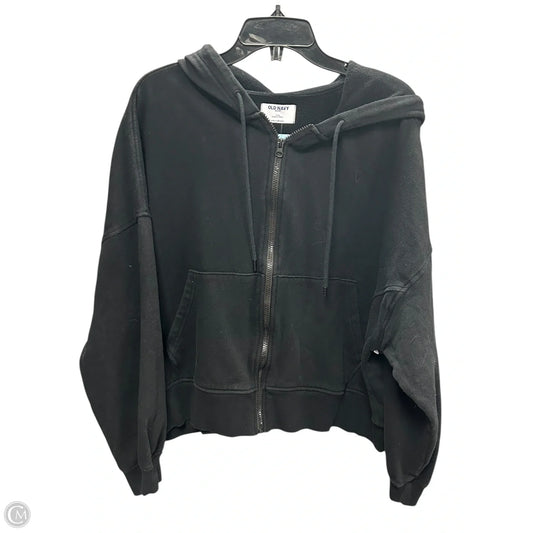 Sweatshirt Hoodie By Old Navy In Black, Size: Xxl