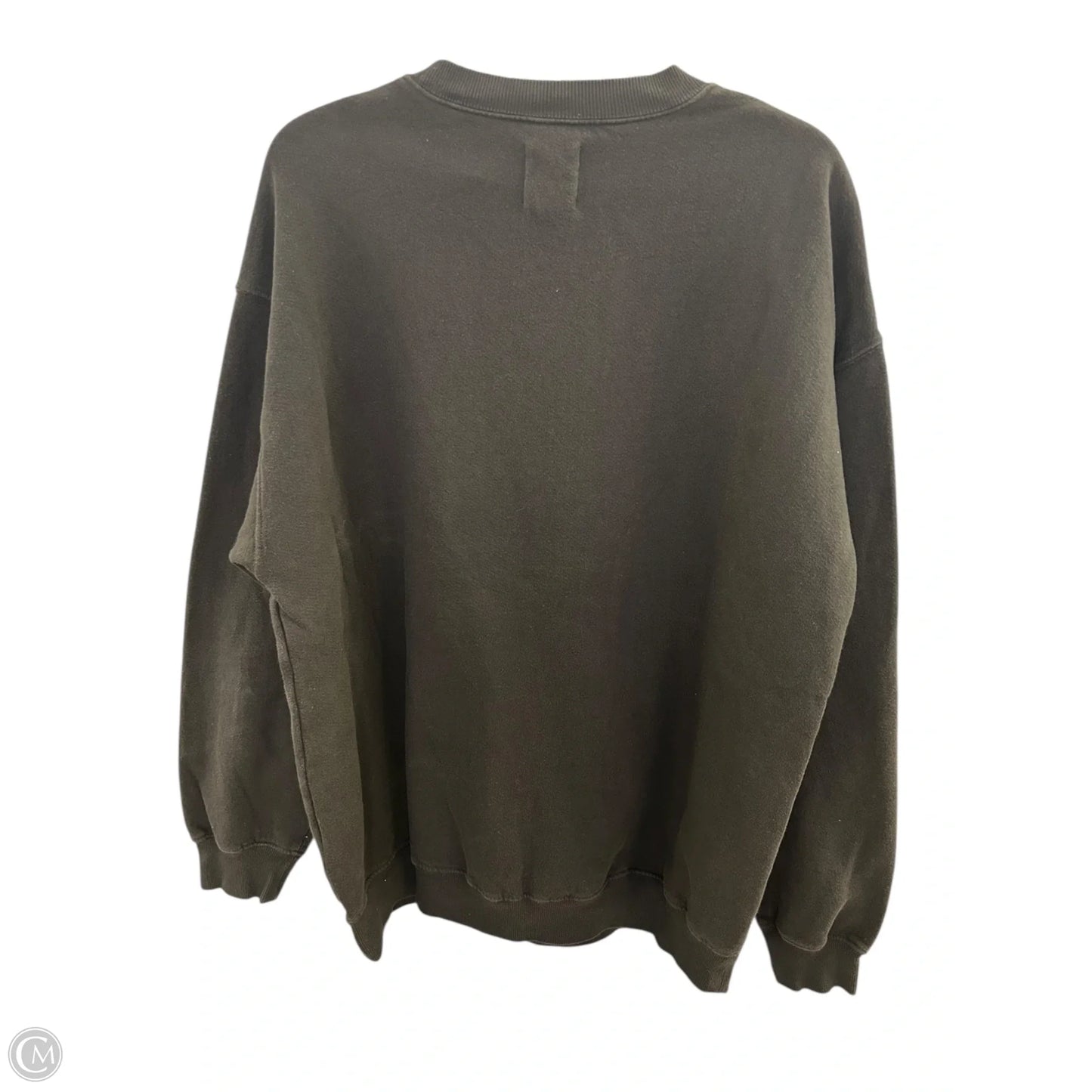 Sweatshirt Crewneck By Billabong In Grey, Size: M
