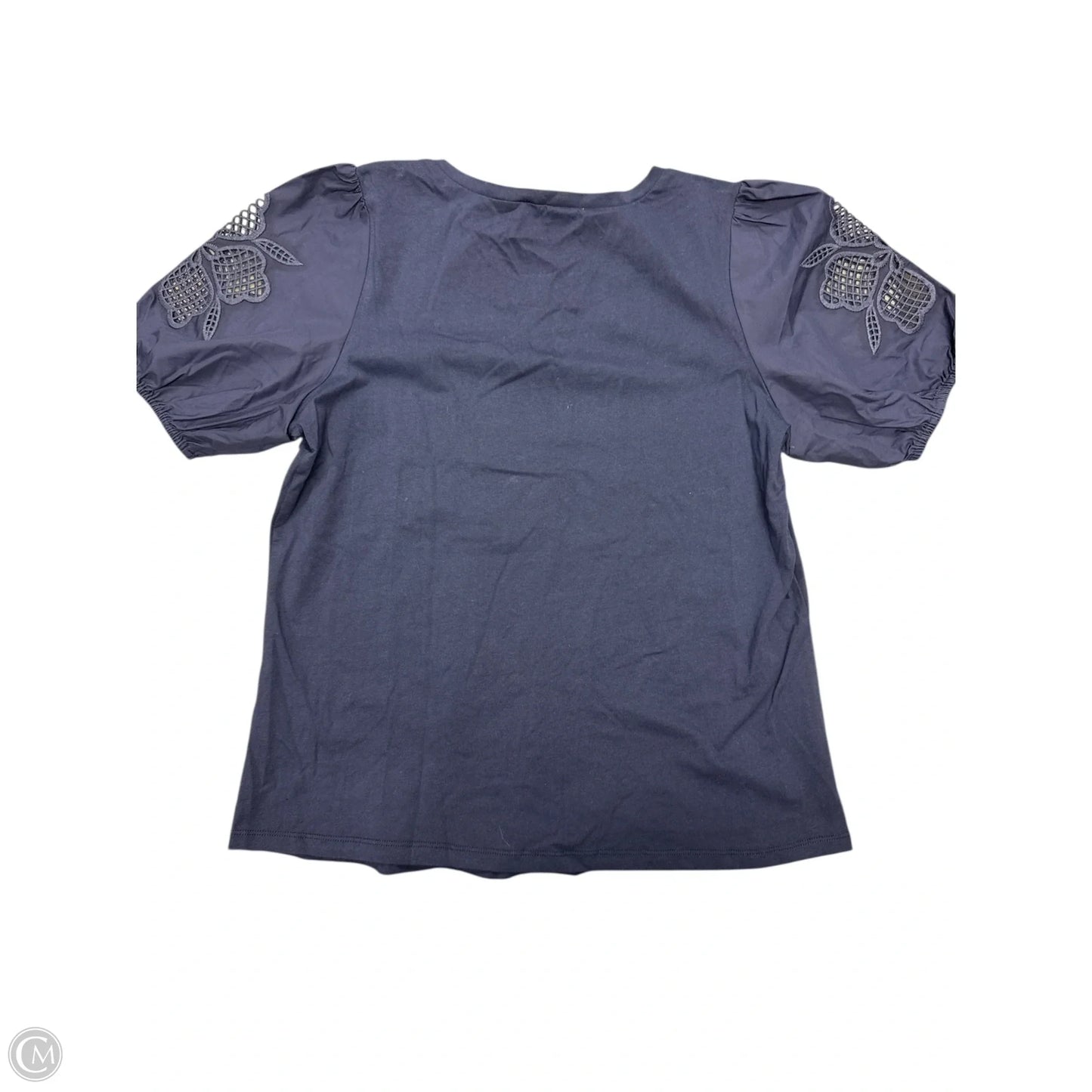 Top Short Sleeve By Cmb In Blue, Size: Mp