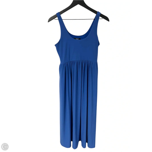 Dress Casual Midi By Simply Vera In Blue, Size: Sp