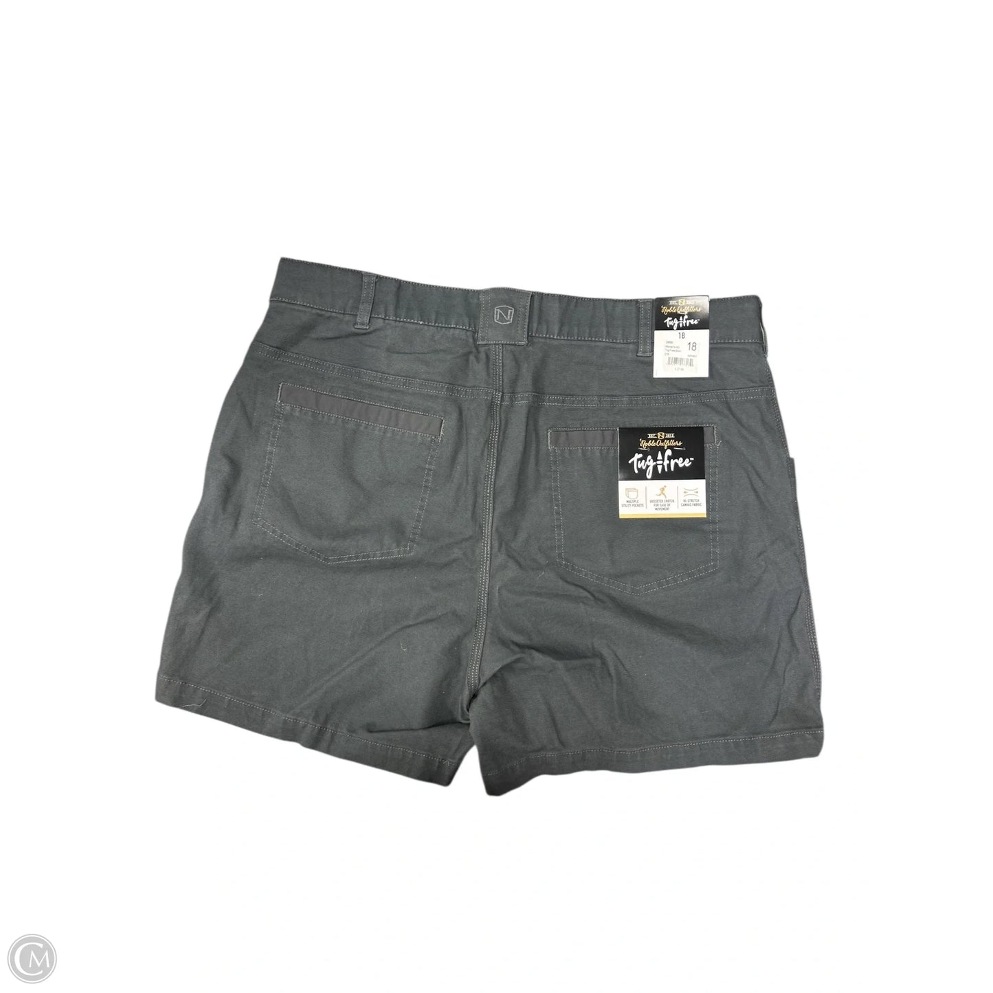 Shorts By Clothes Mentor In Grey, Size: 18