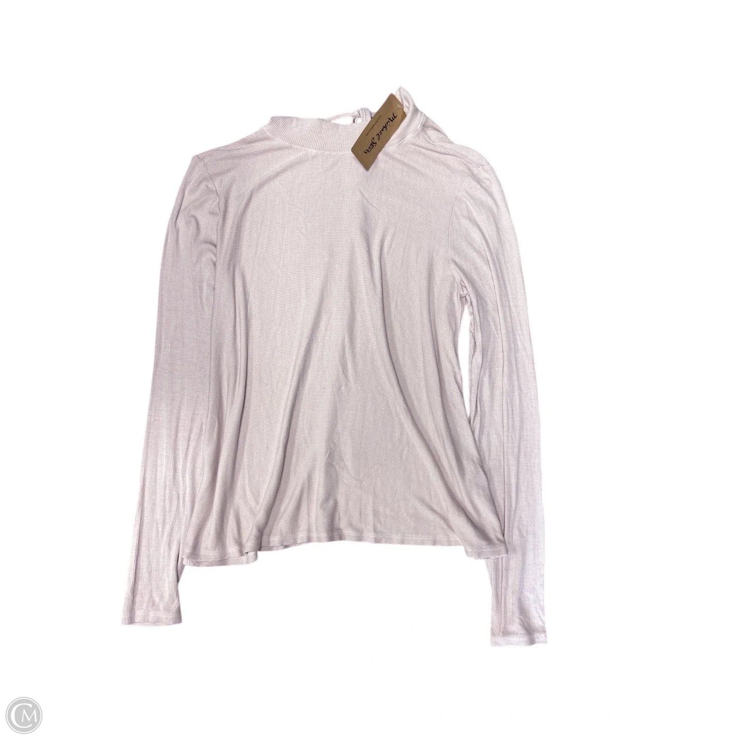 Top Long Sleeve By Michael Stars In Pink, Size: Osfm