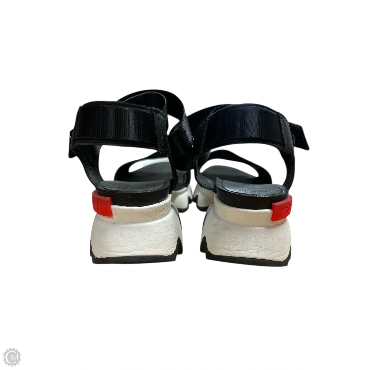 Sandals Flats By Sorel In Black, Size: 10.5