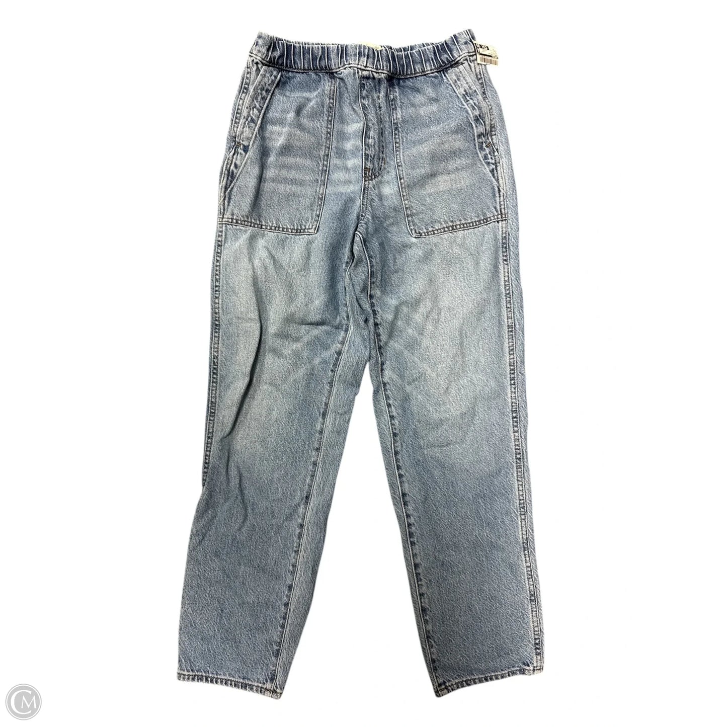 Jeans Straight By Madewell In Blue Denim, Size: S