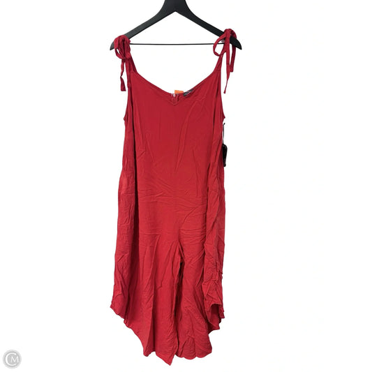 Jumpsuit By Vince Camuto In Red, Size: 2x