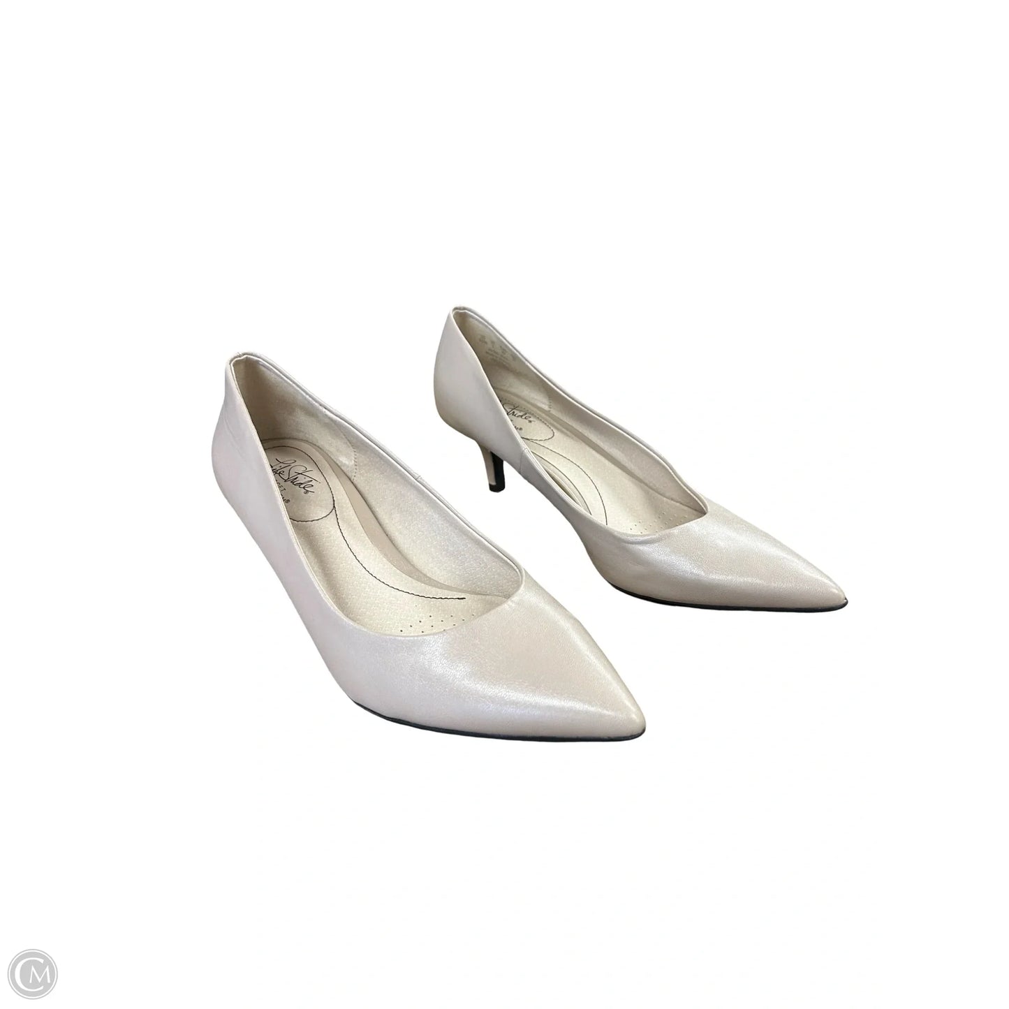 Shoes Heels Kitten By Life Stride In Tan, Size: 10