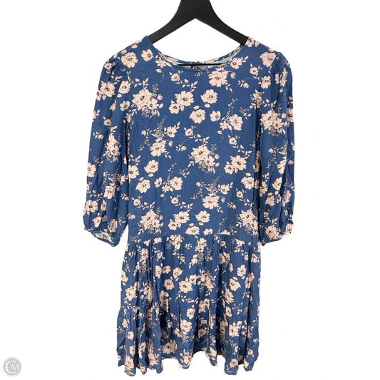 Dress Casual Short By Melrose And Market In Blue, Size: M