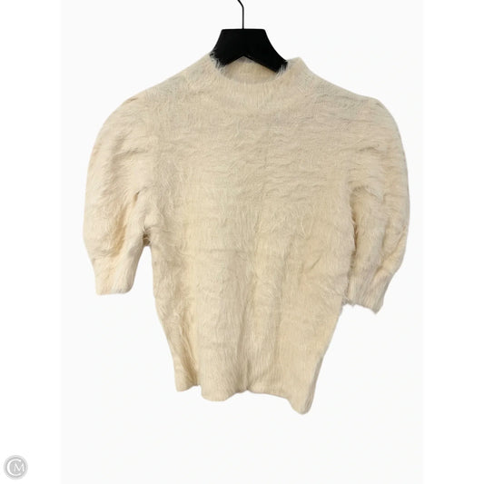 Top Short Sleeve By Mystree In Cream, Size: S