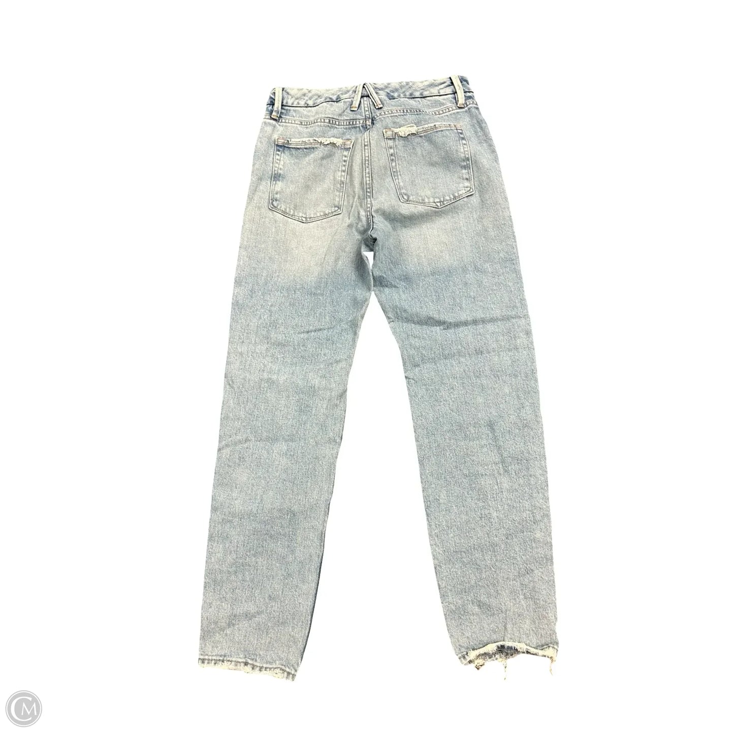 Jeans Boyfriend By Good American In Blue Denim, Size: 4