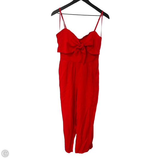 Jumpsuit By Clothes Mentor In Red, Size: M