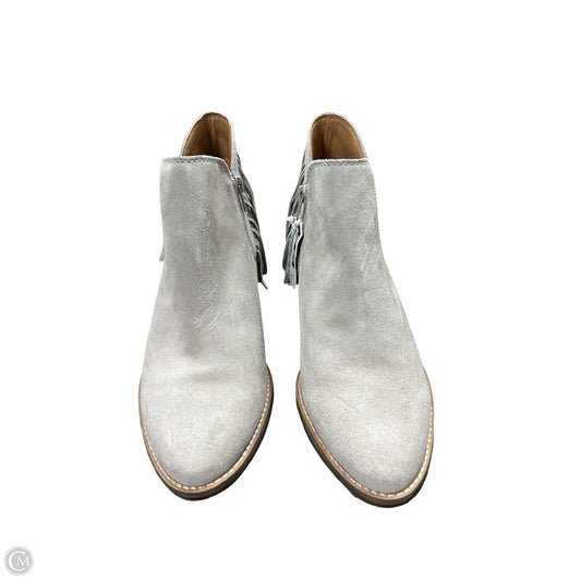 Boots Ankle Flats By Lucky Brand In Grey, Size: 10