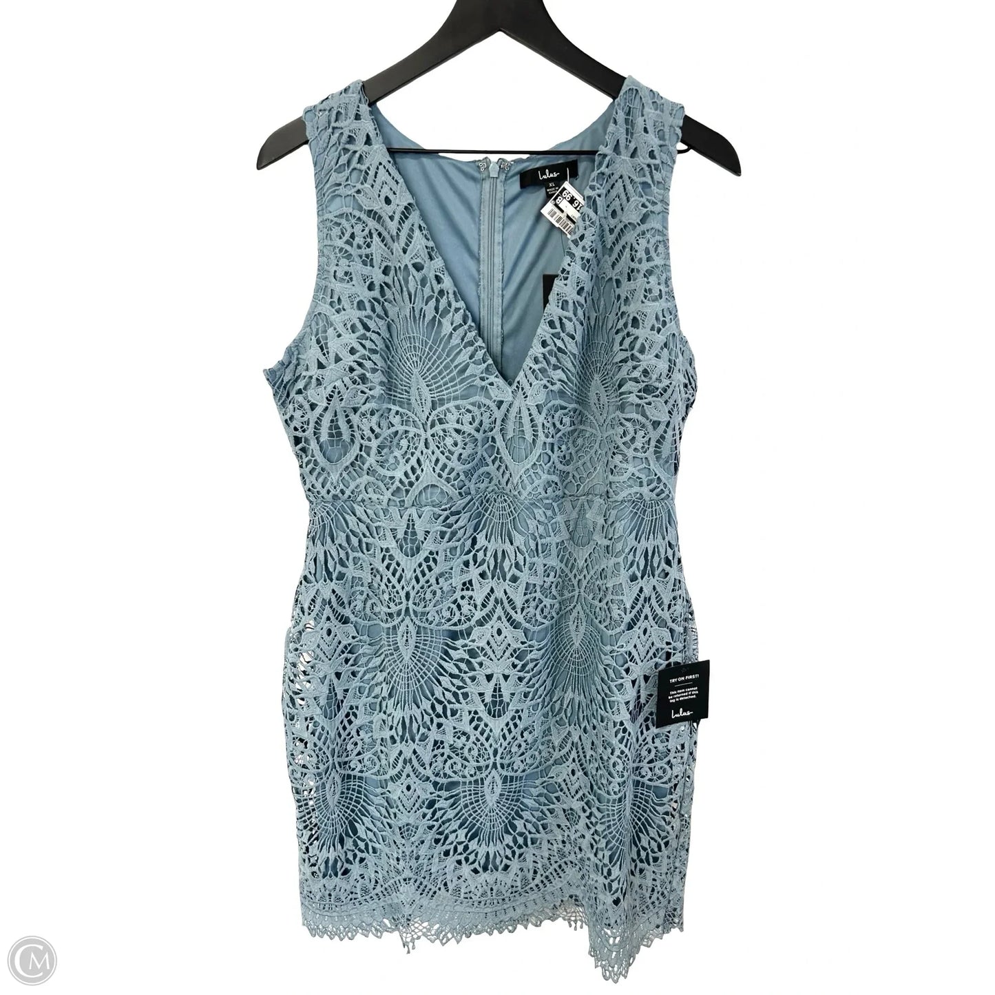 Dress Party Short By Lulus In Blue, Size: Xl